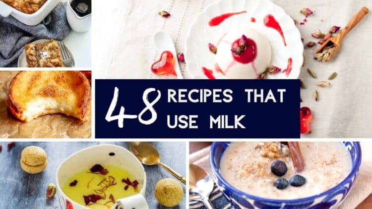 Real Milk Recipe Roundup! 48 Delicious Recipes That Use Real Milk